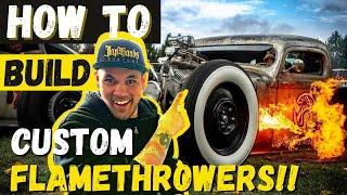 How To Build Flame Thrower Exhaust!!!  (Stand Alone Ignition System)