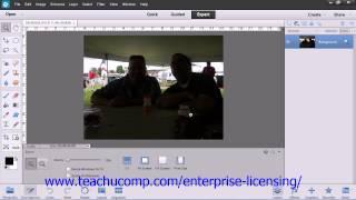 Adobe Photoshop Elements 12 Tutorial Lighting Color Contrast & Clarity Employee Group Training 14.4