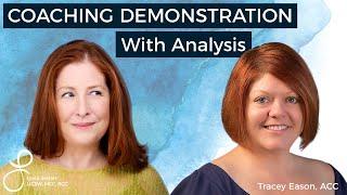 Coaching Demonstration with ICF PCC Marker Analysis