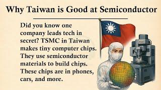 Why Taiwan Is Good At Semiconductor || Learn English Through Story Level 3 || Graded Reader 