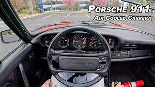 1987 Porsche 911 Carrera - Driving the Air Cooled 3.2L Flat Six (POV Binaural Audio)