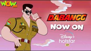 Dabangg on Disney+Hotstar VIP | New Animated Series |  Promo | Wow Kidz