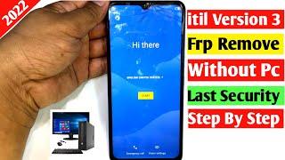 Itel Vision 3 (S661LP) Frp Unlock/Gmail Account Remove (Without Pc) 2022