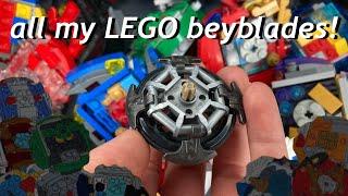 All My LEGO Beyblades From Dual Layer To DB!!