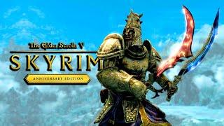 Skyrim AE - Прохождение на 100% | Легенда, Выживание и Дуал! 99 | Путь в Забытую Долину.