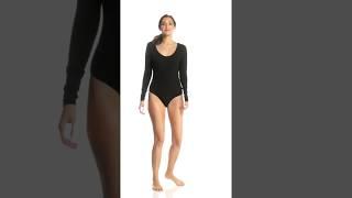 Spiritual Gangster Light In Me Ballet Rib Yoga & Dance Leotard | SwimOutlet.com