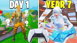 7 Years of Fortnite Controller Progression...