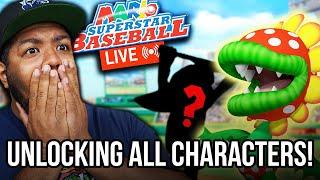  Unlocking ALL Characters in Mario Superstar Baseball LIVE! (Gamecube)