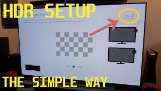 XBOX HDR SETUP - The Simple Way