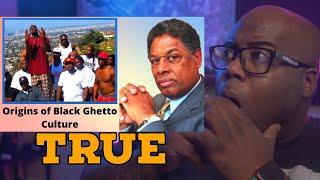 Thomas Sowell | Origins of the Black Ghetto Culture in America | REACTION