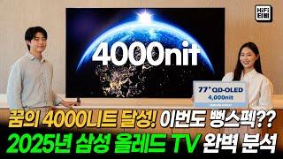 2025년 삼성 올레드 TV 라인업, 스펙 분석합니다. | 삼성 S95F, S90F, S85F