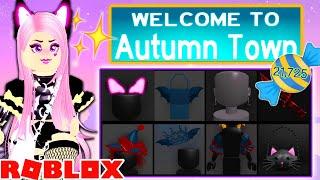 Autumn Town Is FINALLY HERE! Reacting To AUTUMN TOWN! Royale High BRAND NEW UPDATE! Roblox