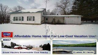 Cheap Homes For Sale In Maine | 7 Webb RD Oakfield ME MOOERS REALTY #8907