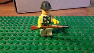 A review of the Lego brickarms on the ww2