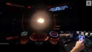 Saitek X52 - Elite Dangerous side by side - raw footage