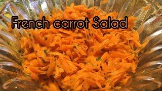 How to make healthy French Carrot Salad/ Französisch Möhren Salat Rezept