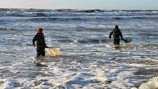 Baltic Sea amber fishing in Lithuania