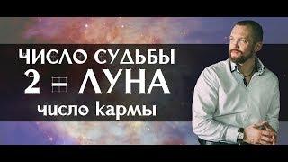 Число судьбы, кармы: 2 - Луна (Чандра). Нумерология