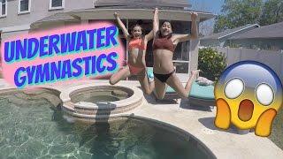 UNDERWATER GYMNASTICS CHALLENGE| BFF EDITION