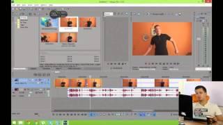 Как менять тональность, уровень звука, прозрачность  Тематический хэнгаут Sony Vegas PRO от AIR