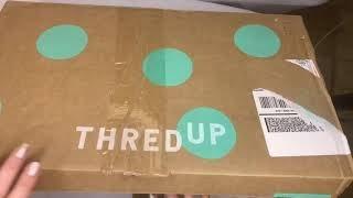 Thred Up FUN box unboxing! Thred Up rescue box haul to resell on eBay!