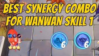 BEST SYNERGY COMBO FOR WANWAN SKILL 1 | MOBILE LEGENDS MAGIC CHESS 2024