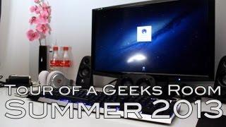 Geeks Room Tour: Summer 2013 - Hackintosh, Macbook Air, iPad mini