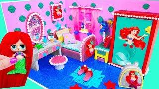 МИНИ дом Семейки Русалки Ариэль Куклы ЛОЛ Сюрприз! Мультик LOL Surprise toy DIY Miniature Dollhouse