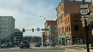 Akron Ohio and downtown May 2024