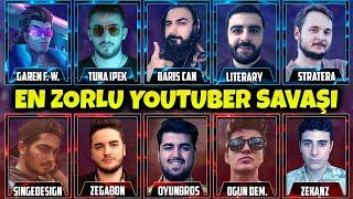 OYNADIĞIM EN ZORLU 5v5! EFSANE YAYINCI YOUTUBER SAVAŞLARI!! | Barış Can