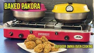 BAKED PAKORA (what's that?) - OMNIA OVEN CAMP COOKING
