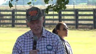 WATCH: Bill Clinton delivers campaign remarks at Georgia fish fry event