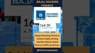 Bajaj Housing Finance #nse #bajaj #bajajhousingfinance #listing #financialmarket #premium