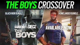 The Boys Crossover Skins - 6News - Rainbow Six Siege