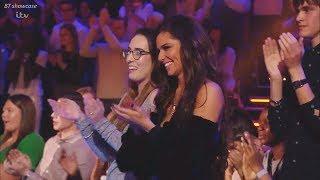 Cheryl in the Audience Interview & Cheering for Liam Payne X Factor UK 2017