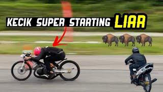 Kecik Super Starting Liar Maut! RX-Z Open VS 125z True Street! Drag Litar MIMC Melaka