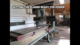 Old Steam Powered Machine Shop 56: Getting the planer ready for power