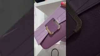 Сайт Robinzon-bags.ru  Итальянская кожаная сумка клатч Jadise 125284-11 ORCHID лилового оттенка.