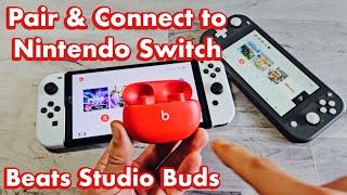 Beats Studio Buds: How to Pair & Connect to Nintendo Switch (via Bluetooth)