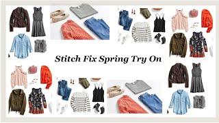 Stitch Fix Spring Haul | Try On | Vlog