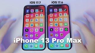 iPhone 13 Pro Max iOS 18 vs iOS 17 Speed Test - It's much better