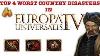 Top 4 Worst Country Disasters In Europa Universalis 4