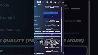 Best fps settings for Fortnite