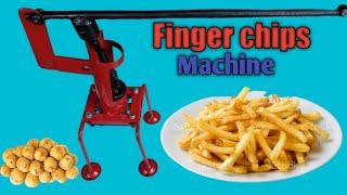 How to make Fries cutter || finger chips machine || potato slicer || Diy kitchen Gadgets