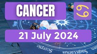 Cancer horoscope | Cancer Horoscope for Today 21 July 2024