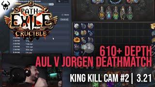 610+ Delve Depth AUL Deathmatch + 8 Div Drop | Stream Highlights #2 | Path of Exile 3.21 - Crucible