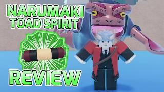 NARUMAKI TOAD SPIRIT REWORK/OLD QUICK MODE REVIEW | Shinobi Life 2