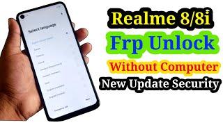 Realme 8 FRP Bypass Android 12 (Without Pc) Realme 8 (RMX3085) Google Account Bypass 100% Free 