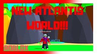 NEW ATLANTIS WORLD | Roblox Bubble Gum Simulator