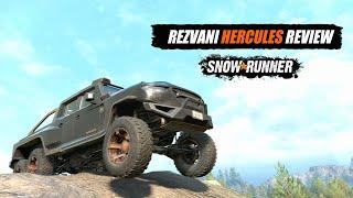 Snowrunner How good is Rezvani Hercules DLC | New 6x6 Scout